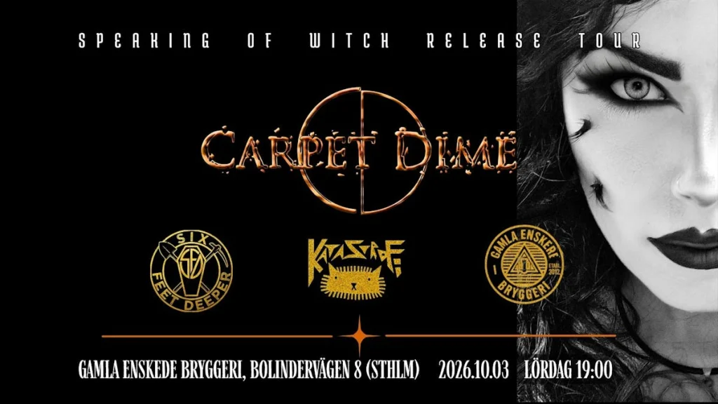 Carpet Dime – Speaking of Witch Tour