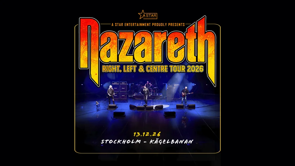 NAZARETH – Right, Left & Centre Tour 2026