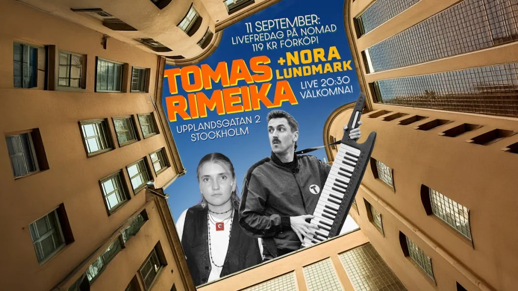 Nomad Live: Tomas Rimeika + Nora Lundmark