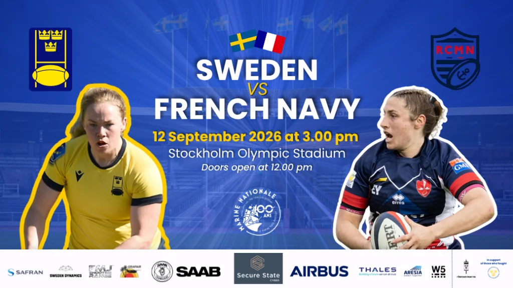 Women Rugby XV: Sweden vs French Navy