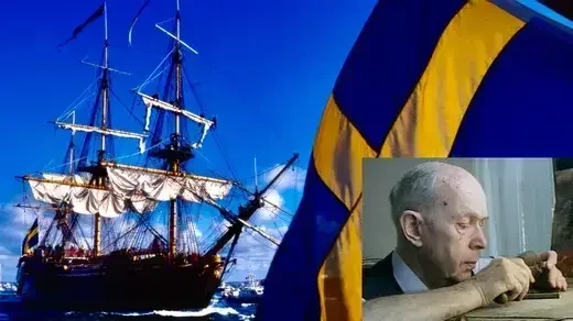Med Blågula Ögon och Slania