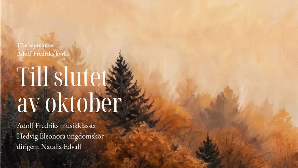 Till slutet av oktober