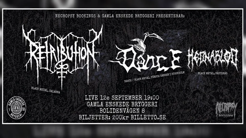 Retribuiton + DANCE + Hednablod