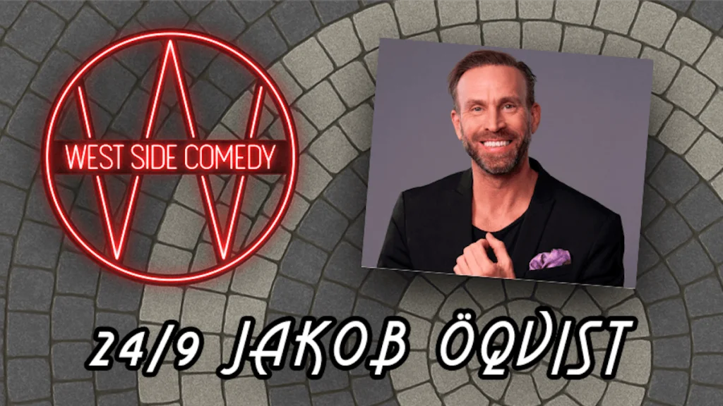 West Side Comedy – Höstens premiär med Jakob Öqvist