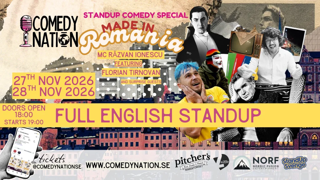 Made in Romania - English Standup Comedy