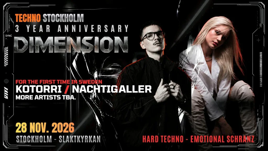 Techno Stockholm – 3rd Anniversary