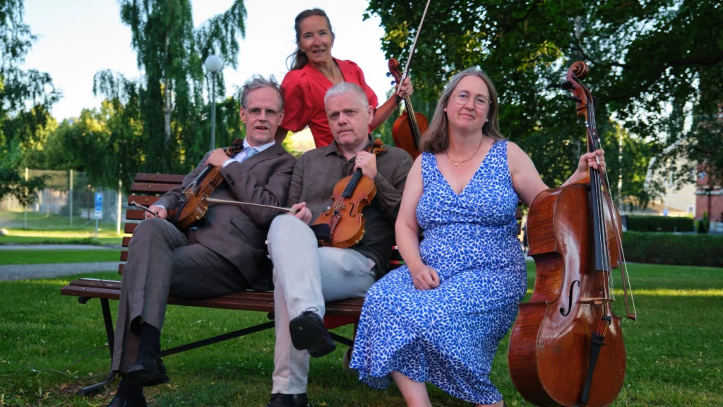 Gastronomisk konsert med stråkkvartett