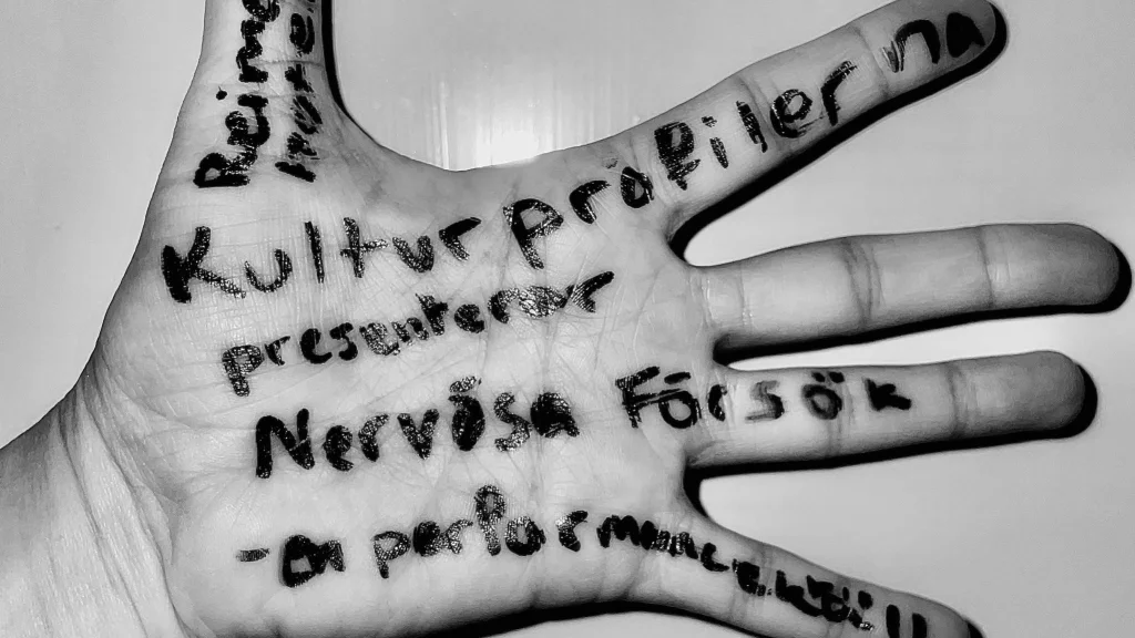 Kulturprofilerna presenterar Nervösa försök