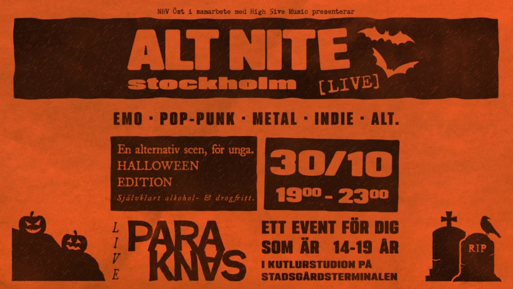 ALT NITE, Halloween Edition – Paraknas Live!