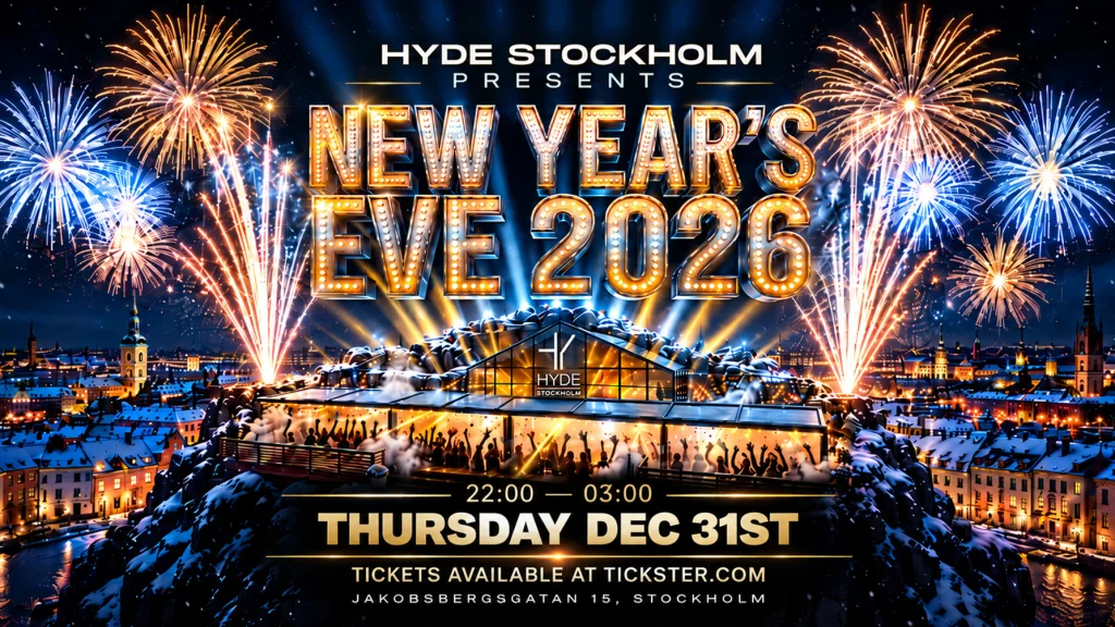 Nyårsafton på Hyde Stockholm