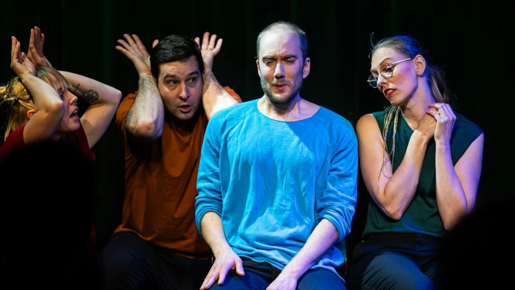 Push Play Theatre improvises a play