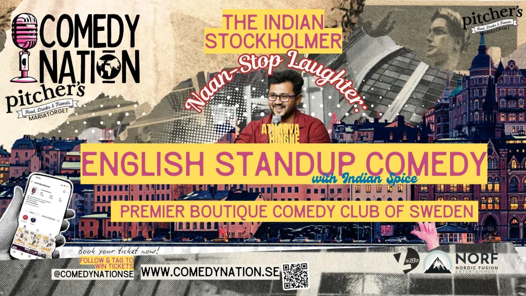 Indian Stockholmer NaanStop English Standup Comedy