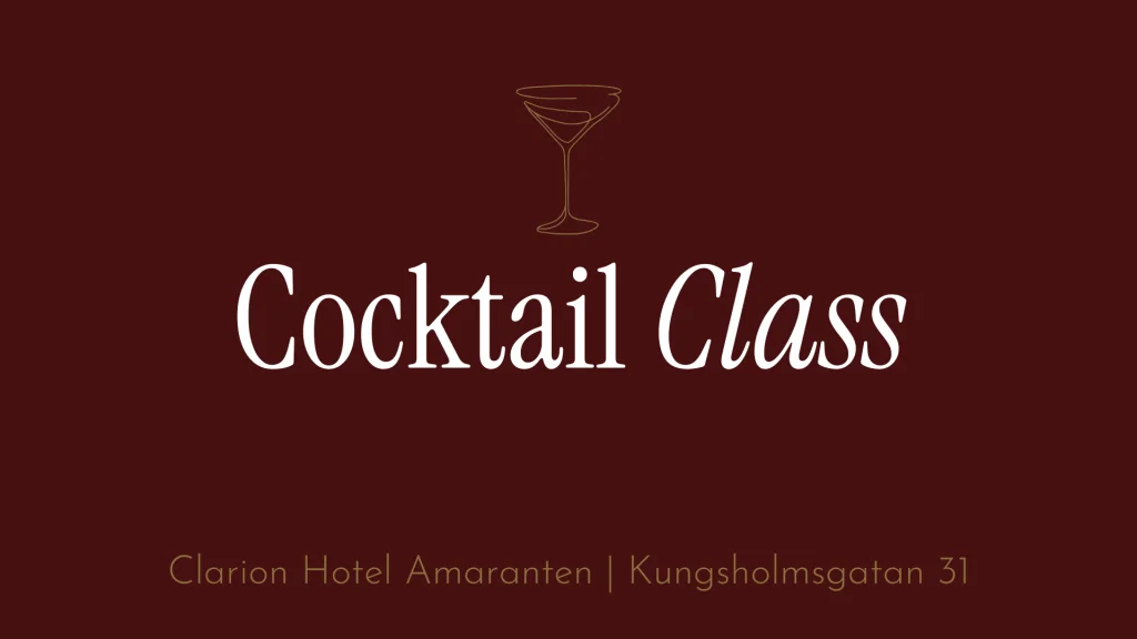 Cocktail Class