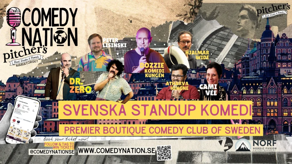 Södermalms Svenska Standup Komedi- Onsdag