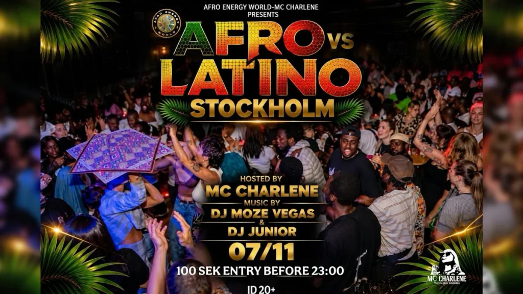 Afro vs Latino – Hosted by MC Charlene