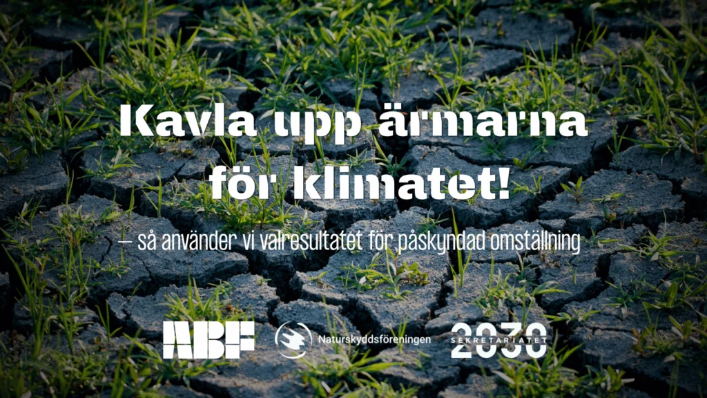 Kavla upp ärmarna för klimatet – första cirkeln