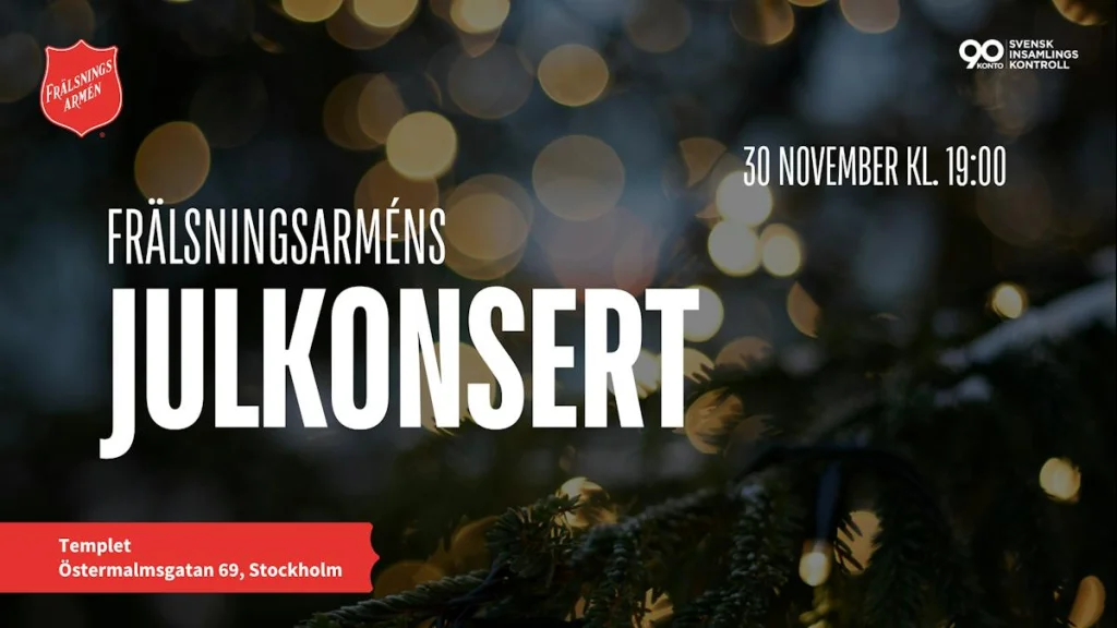 Frälsningsarméns julkonsert