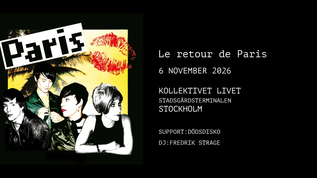 Paris 25-årsjubileum + Dödsdisko