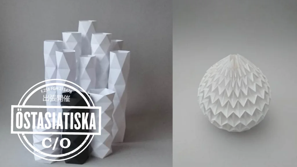 Origami – Pappersvikning kryssmönster