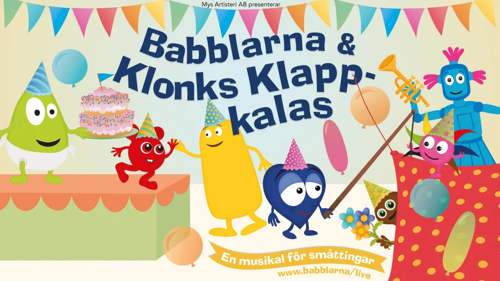 Babblarna & Klonks Klapp-kalas - 2027
